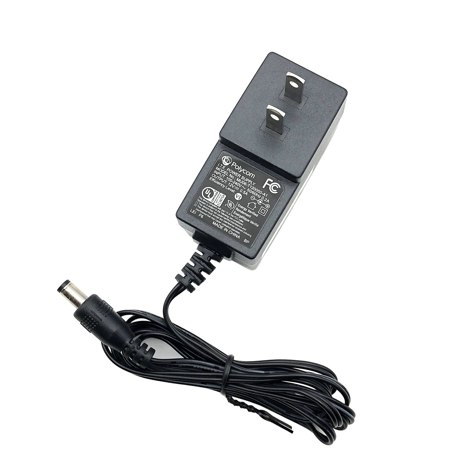 Original Polycom MU06-T120050-A1 I.T.E. Power Supply 12V 0.5A