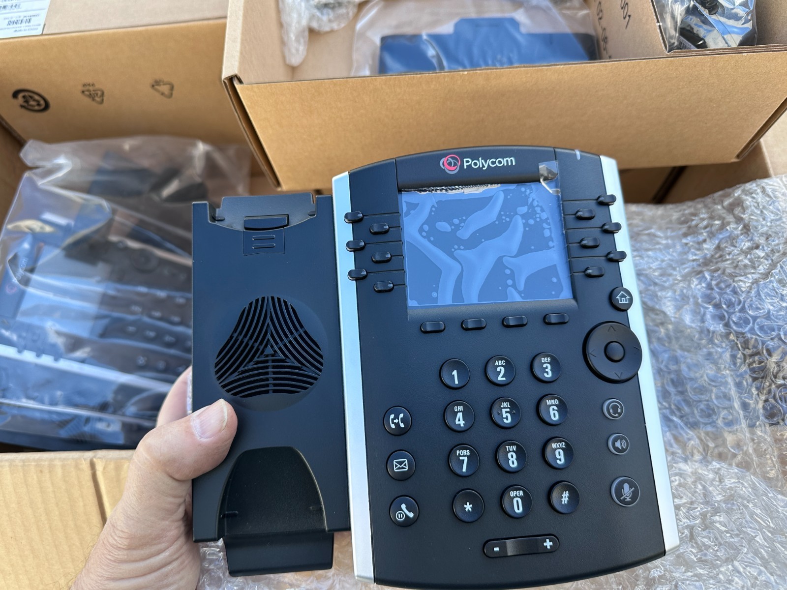 Polycom VVX400 Desktop Phone (Lot of 7)