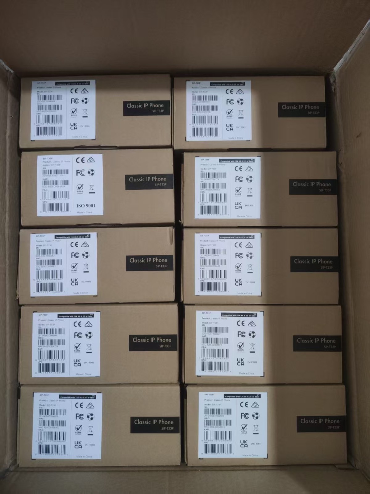 Yealink SIP-T33P 4-Line Color IP Phone PoE Classic Business Desktop Brand New