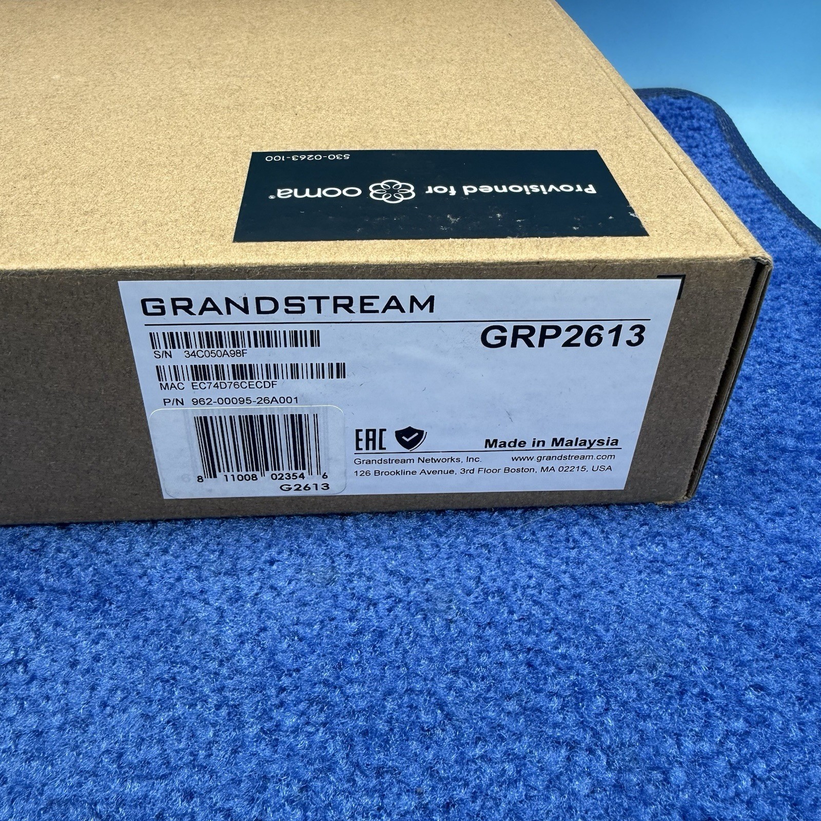 Ooma Grandstream GRP2613 Business IP Phone