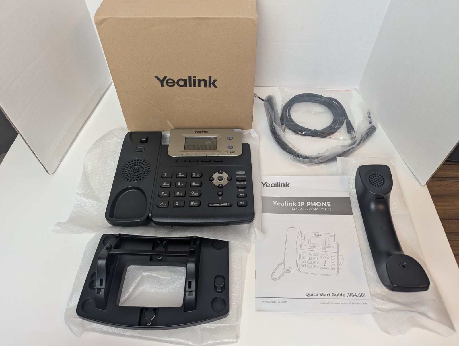 Yealink SIP-T21P E2 Dual-line Entry Level IP Phone Tested
