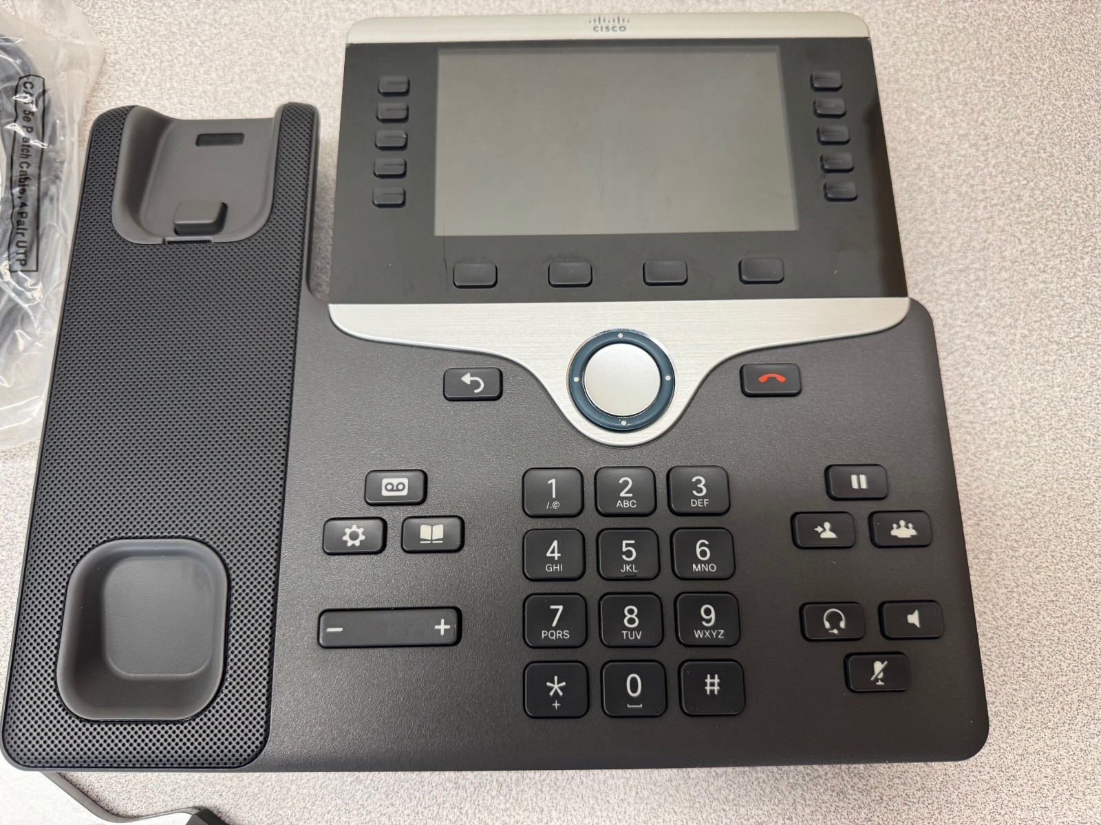 Cisco 8861 IP Phone CP-8861-K9= Cleaned and Tested w-New Cords Warranty