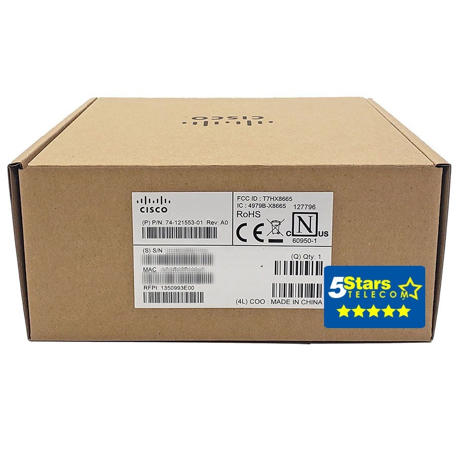 Cisco IP DECT Base Station 210 (DBS-210-3PC-NA-K9=) – Brand New
