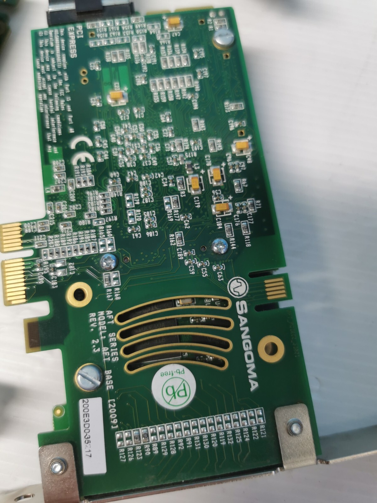 Sangoma AFT-Remora A200-R Interface Card FXO-5 AFT-BASE Rev.2.3 Lot of 2
