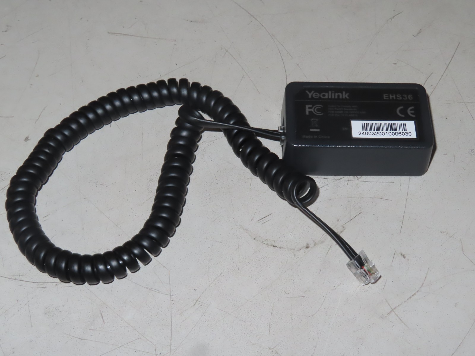 Yealink EHS36 IP Phone Wireless Headset Adapter
