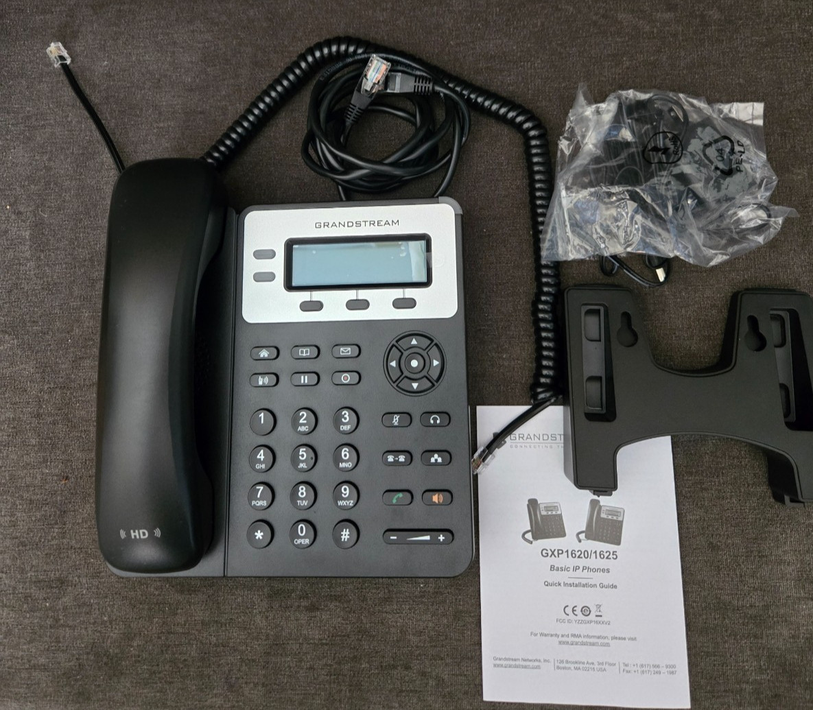 NEW Grandstream GXP 1620/1625 Small Business HD IP Desk Phone Accessories