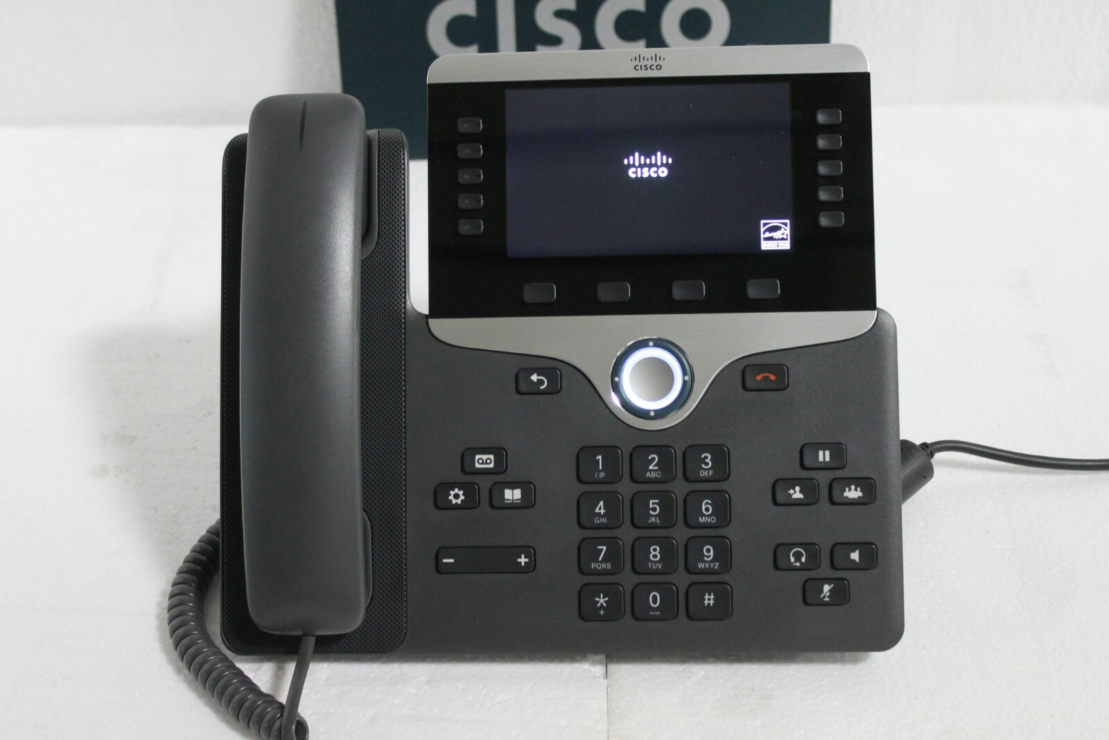 Cisco 8800 Ser. CP-8861-K9 Unified IP Endpoint VoIP Video Phone w/Stand