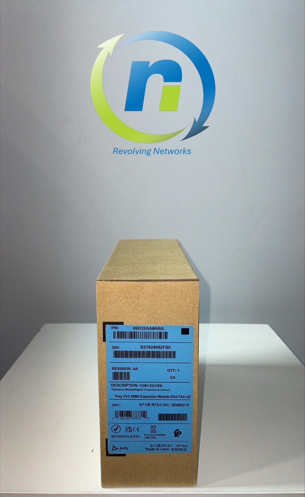 NEW HP Poly VVX EM50 Expansion Module 89D32AA for VVX 450 – 1 Year Warranty