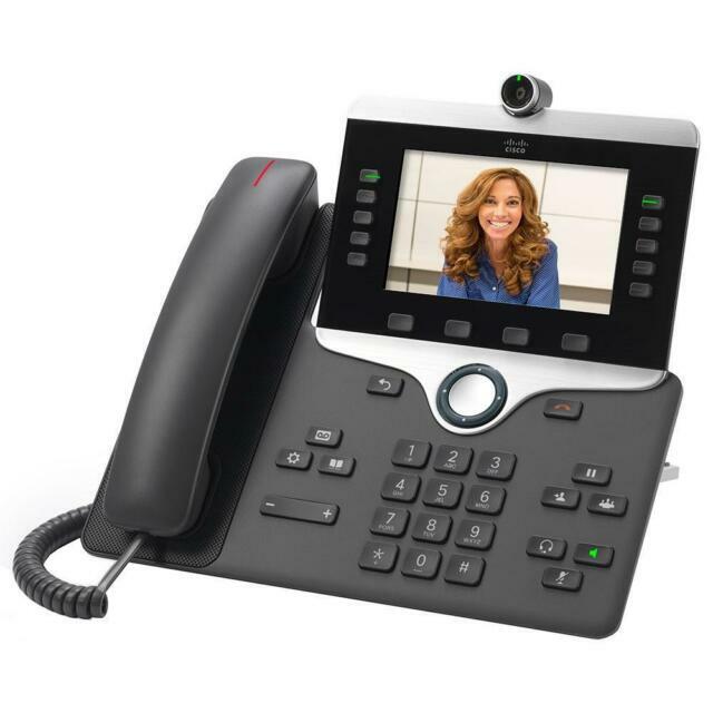 Cisco CP-8845-K9 5 Line IP Video Phone – Charcoal