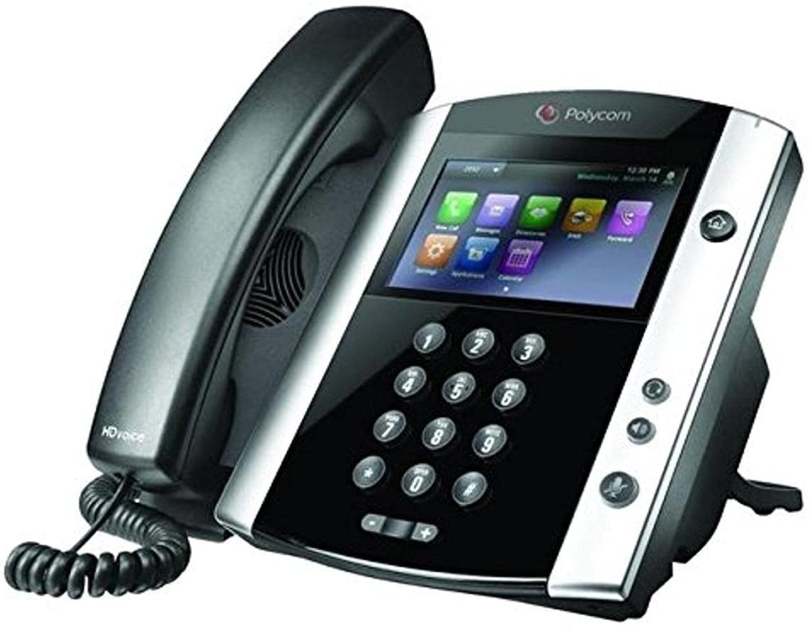 Polycom VVX 601 IP Phone 16 Lines HD Touchscreen PoE Gigabit Ethernet (RJ-45)