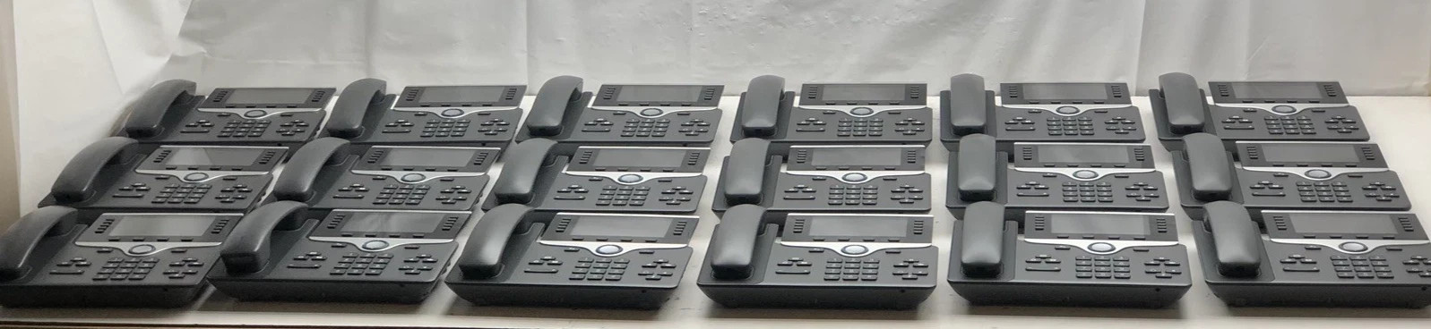 Lot of 20 Cisco CP-8851 IP Phone Cisco 8851 VoIP Business Headset W/O Stand