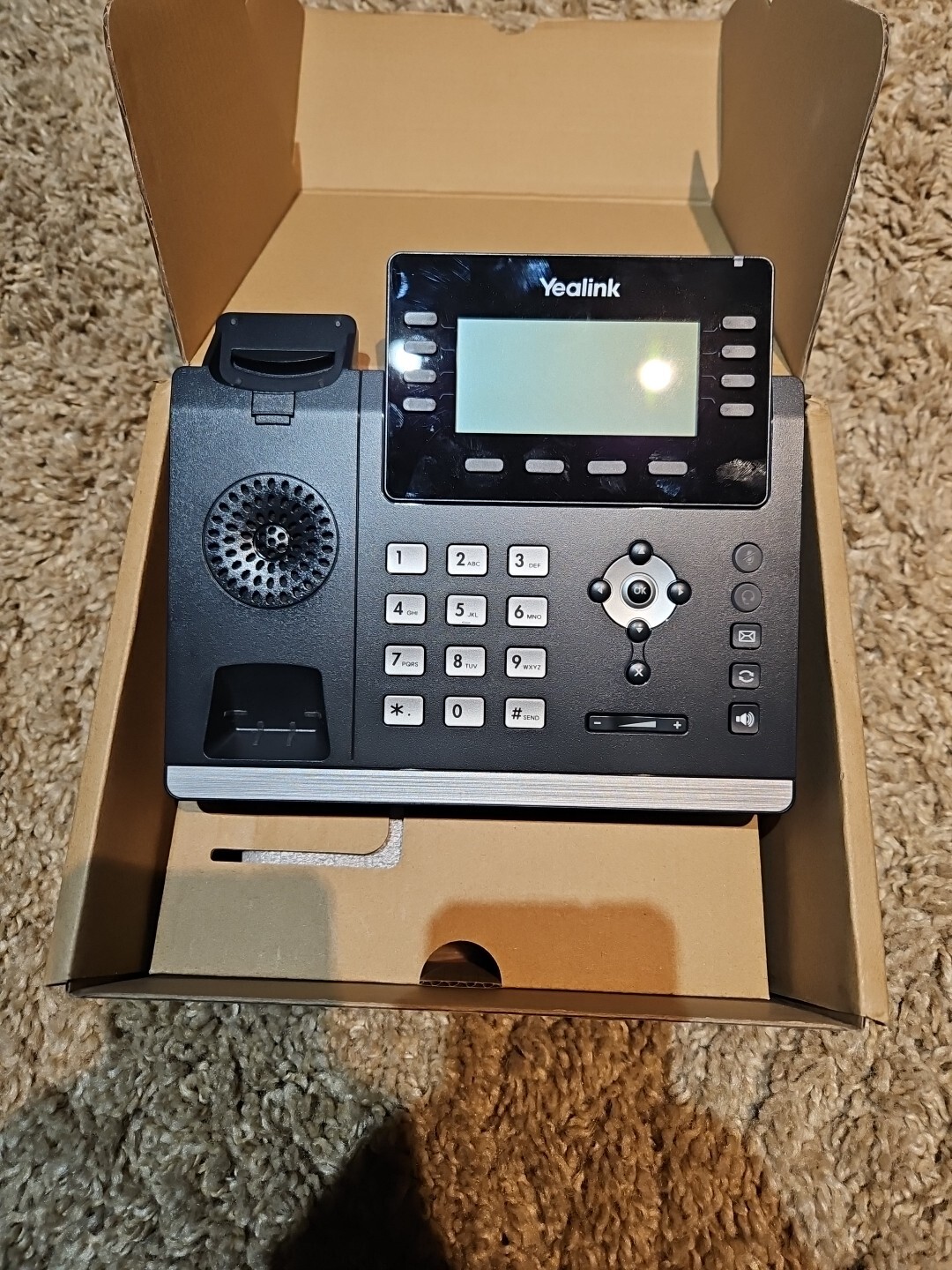 Yealink SIP-T43U 12 Line Dual USB SIP Phone – Black