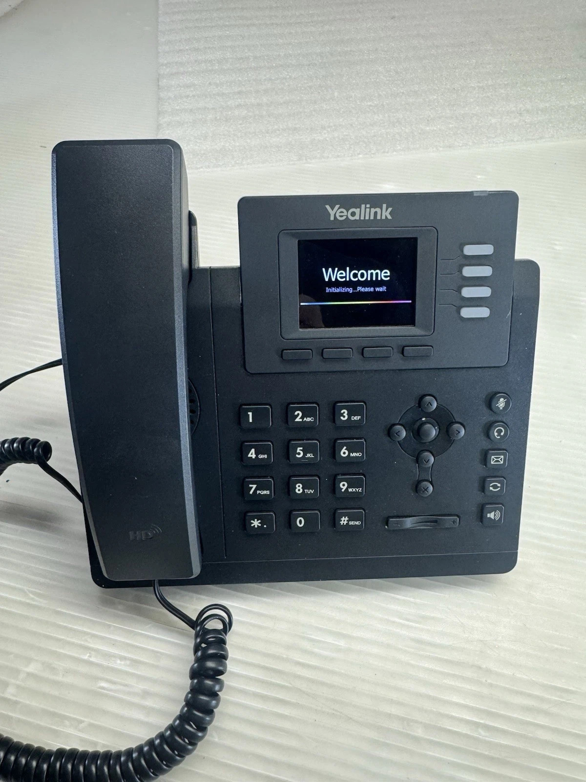Yealink T33G IP Phone, 4 VoIP Accounts. 2.4-Inch Color Display. Dual-Port…