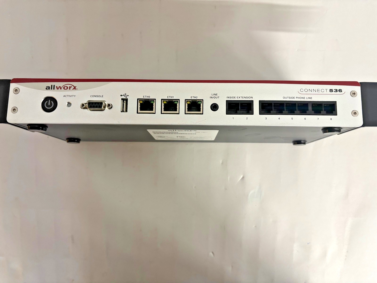 Allworx Connect 536 Phone System Server VOIP Warranty w-power supply
