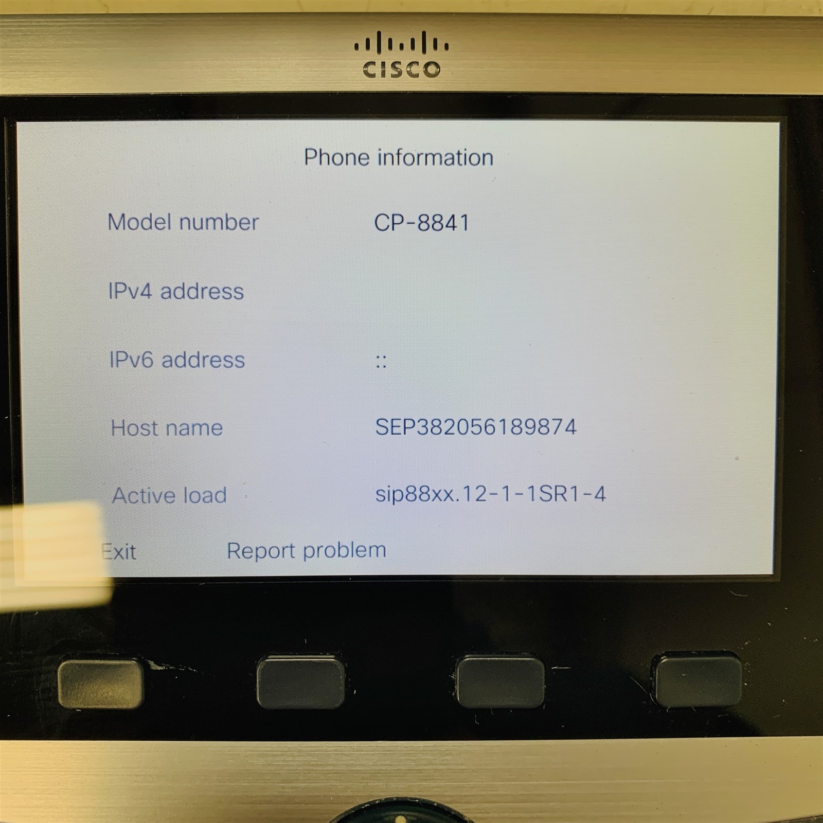 Cisco 8841 VoIP IP Color LCD Display Charcoal Business Phone CP-8841-K9 Lot 5