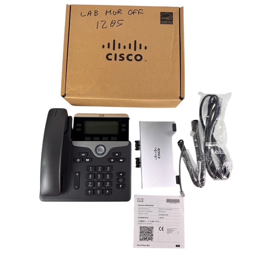 Cisco CP-7841 IP Phone Unified Communications 7841 Gray New Open Box