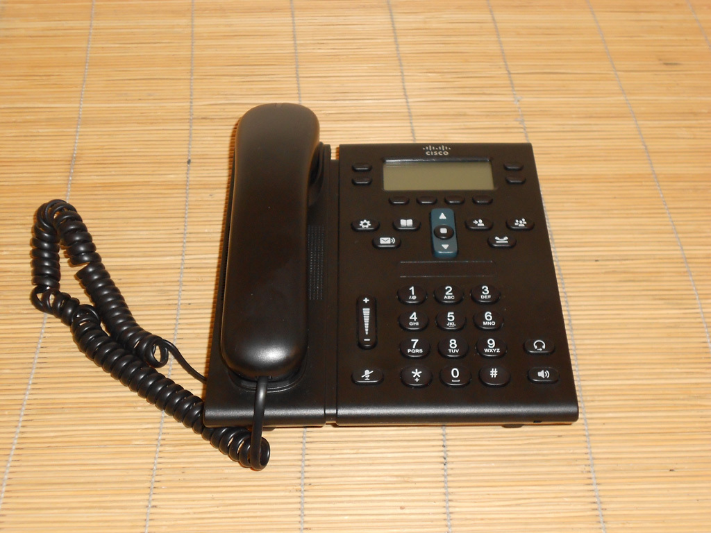 Cisco CP-6941-C-K9 Unified IP Phone Charcoal Phone without footstand