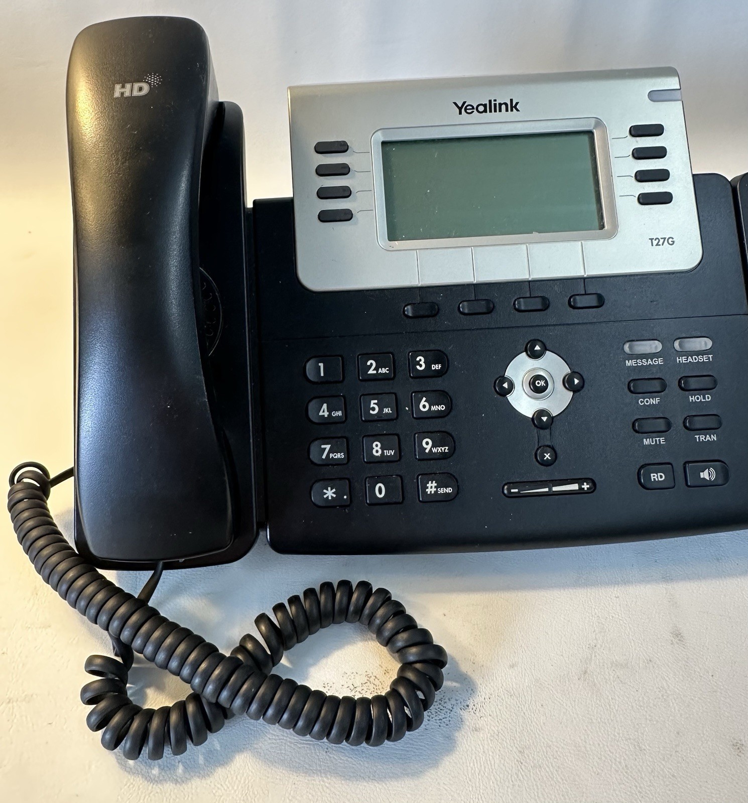 Yealink SIP-T27G 6 Line IP Phone With Exp 20 LCD Expansion Module, FREE SHIPPING