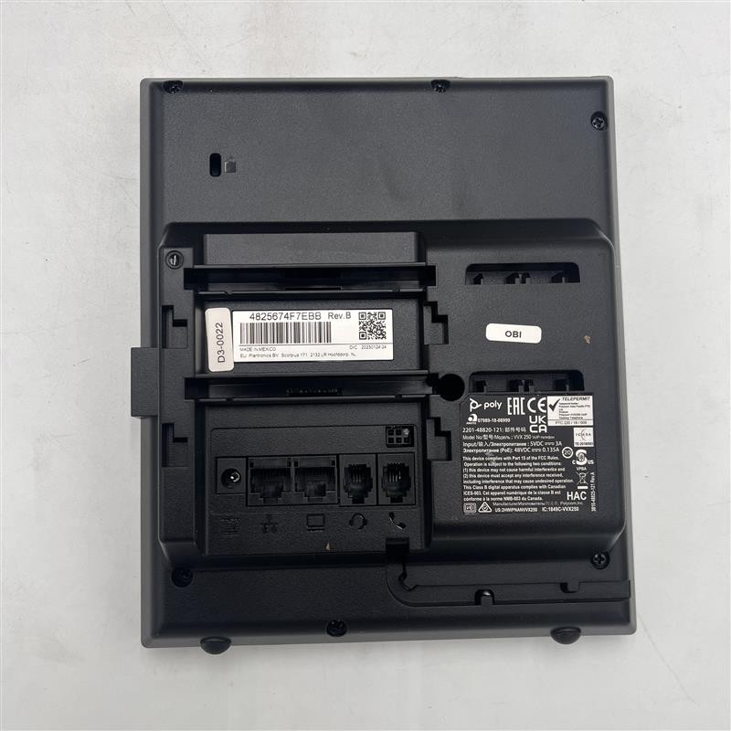 Polycom VVX 250 IP Phone – 2200-48822-001