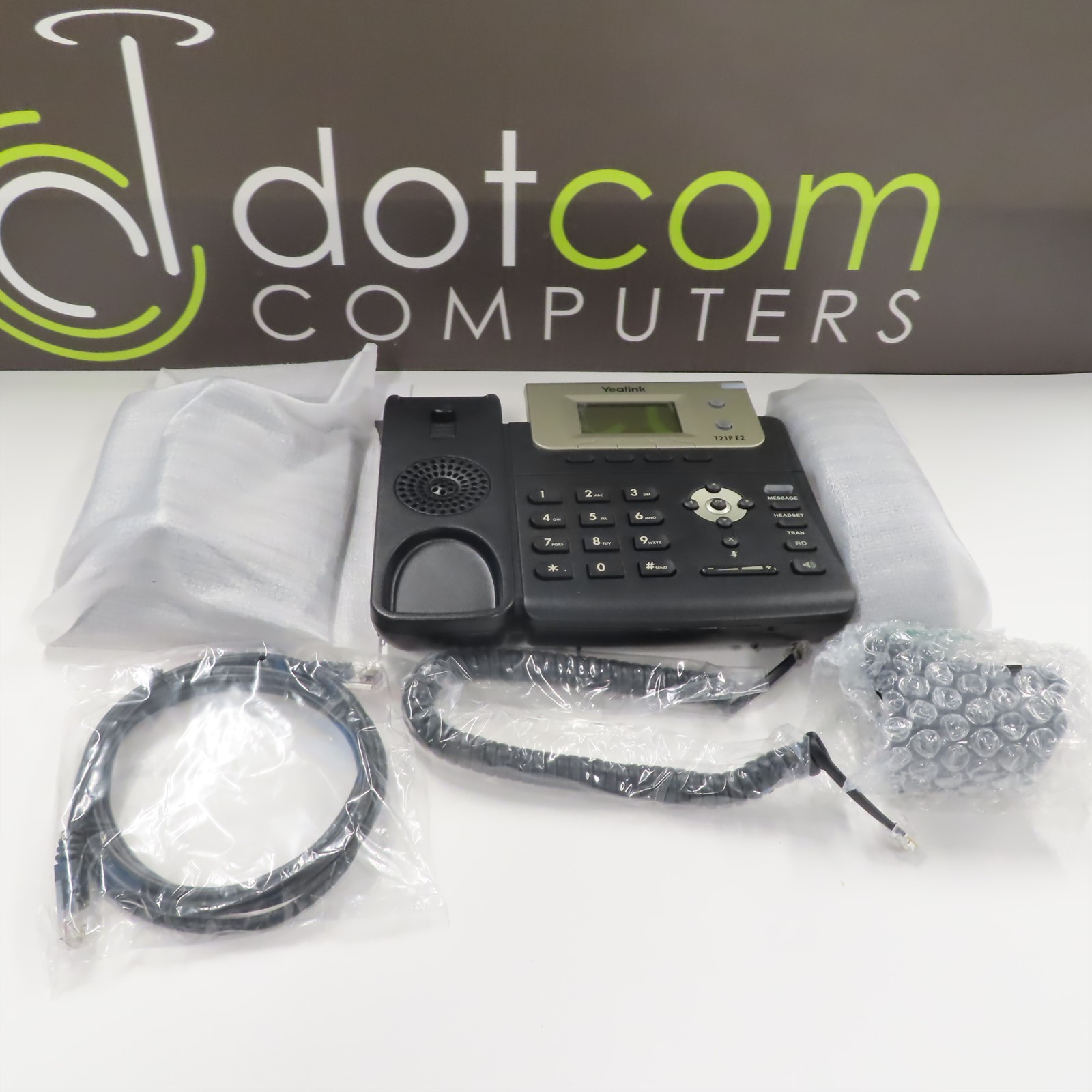Yealink SIP-T21P-E2 Enterprise IP Phone Sealed OEM Original Dual Line POE
