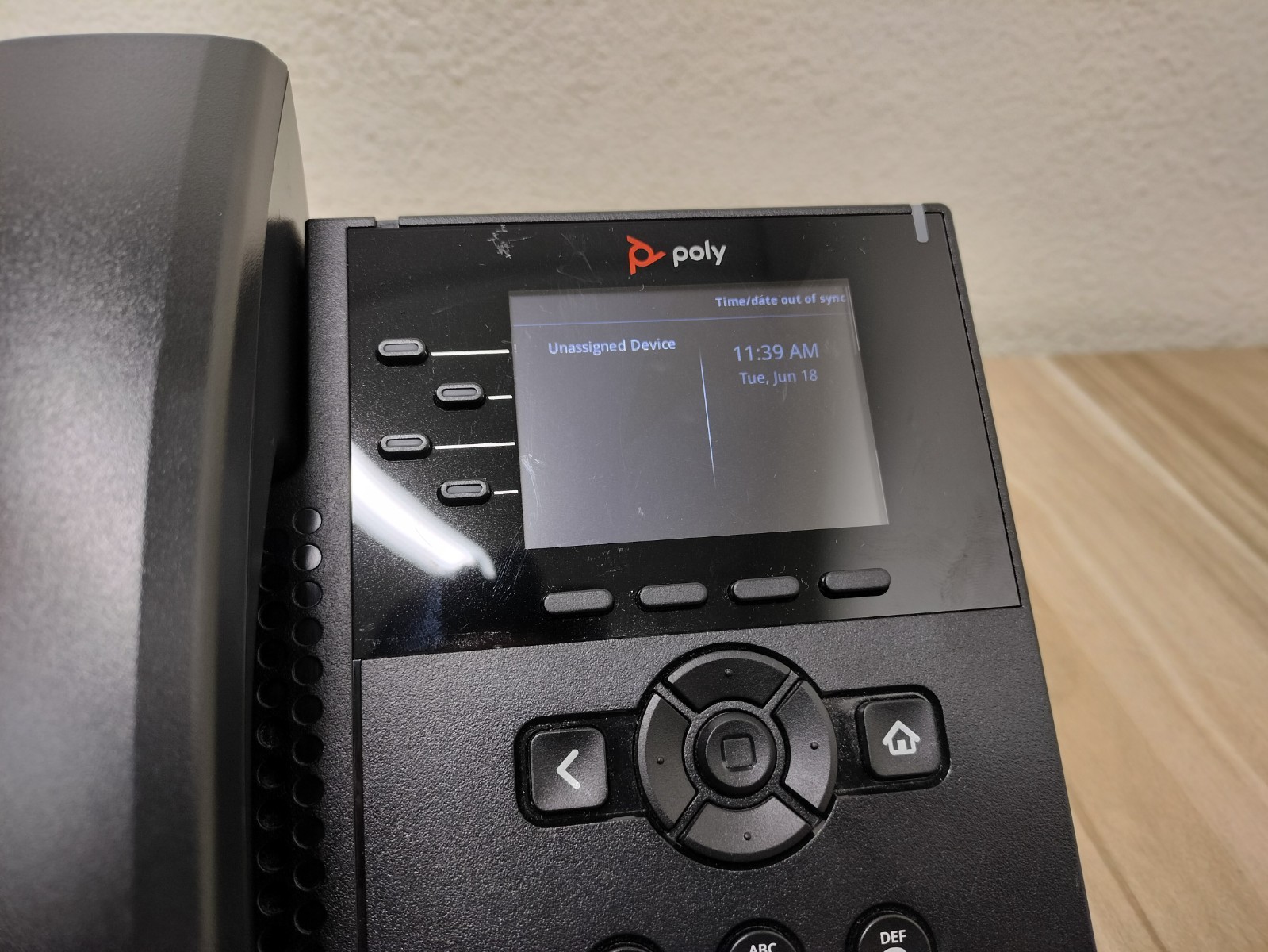 Polycom VVX 250 4-Line Desktop Business IP Phone 2201-48820-121 Gigabit SIP VoIP