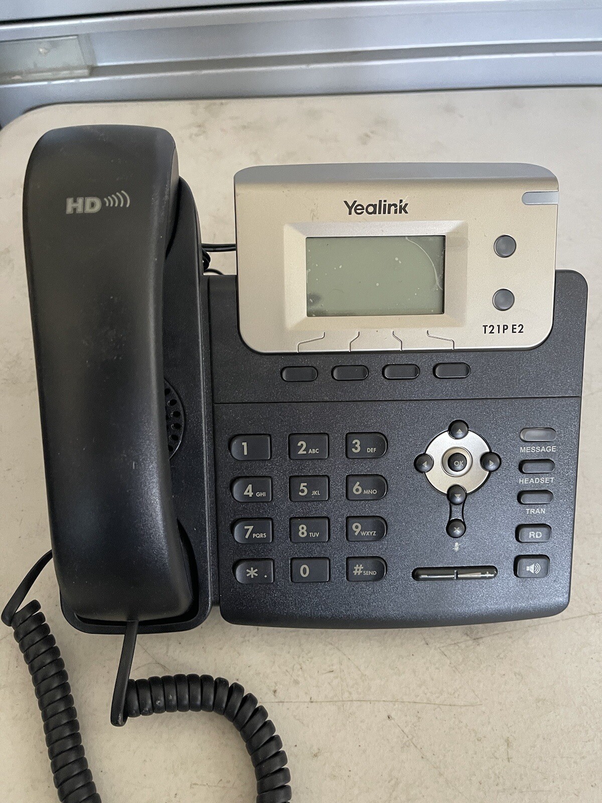 Yealink SIP-T21P E2 Dual-line Entry Level IP Phone. Used (Excellent)