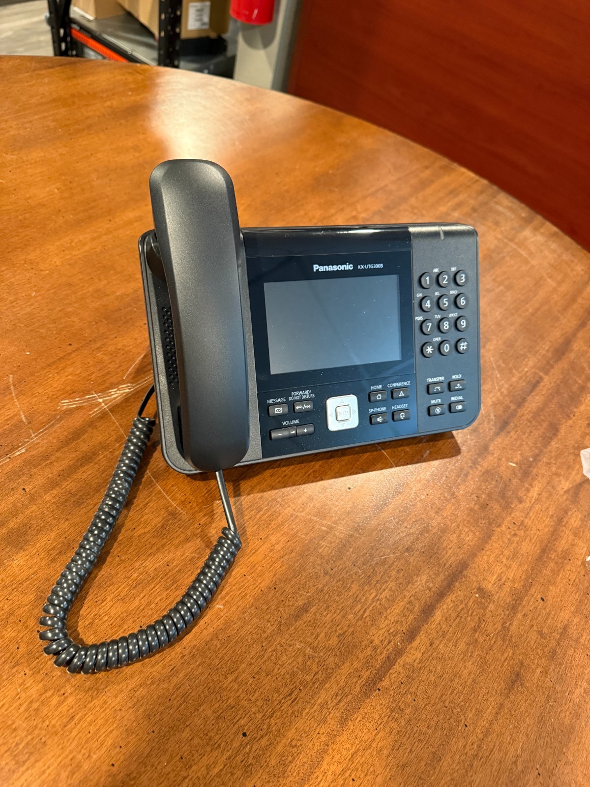 Panasonic KX-UTG300B Touchscreen Color Display SIP Telephone
