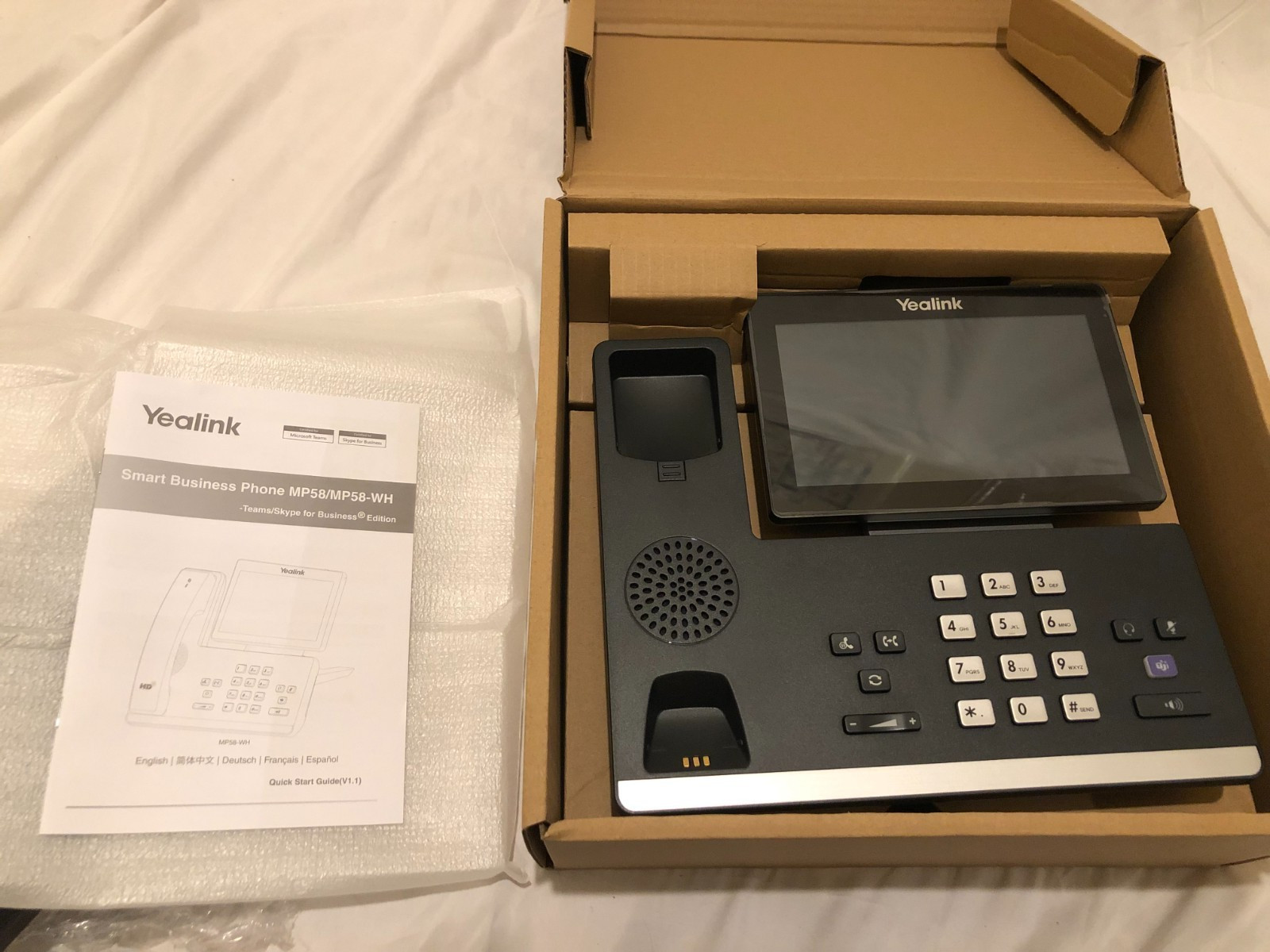 Yealink SIP-T57W Enhanced IP Phone (YEA-SIP-T57W) – NIB