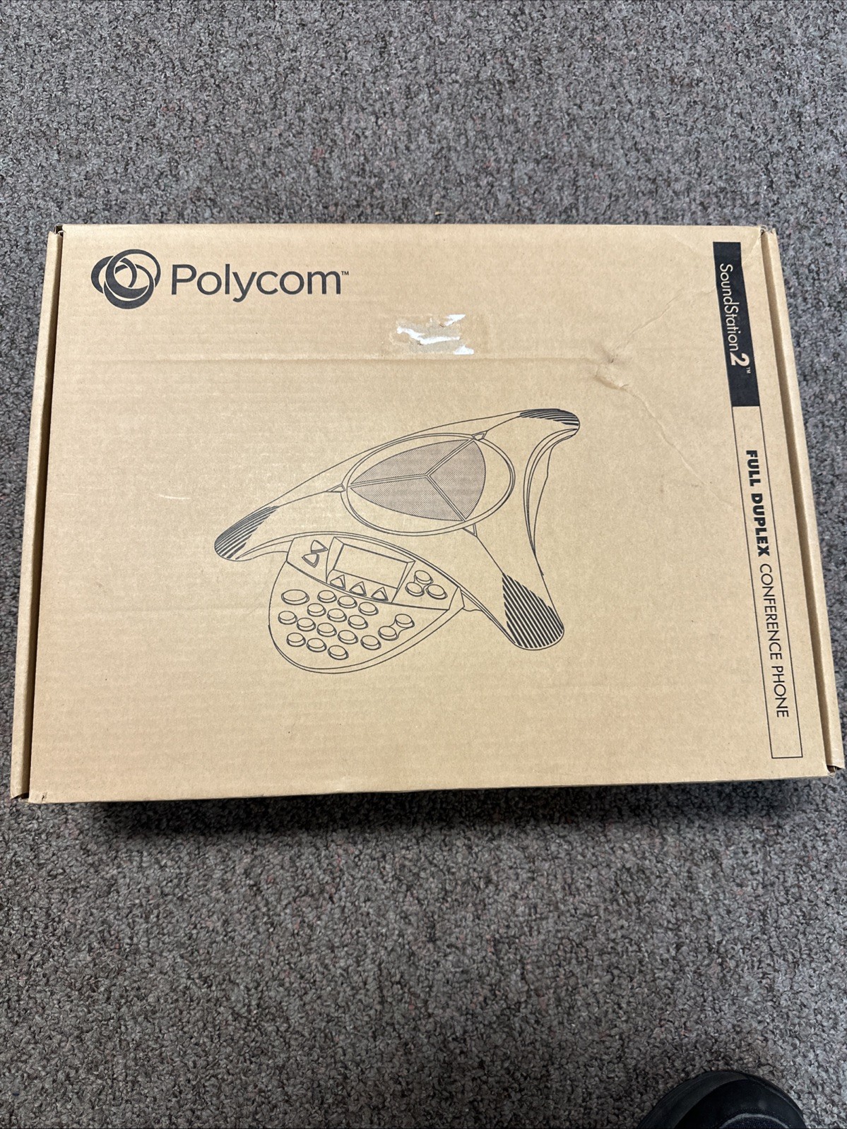 POLYCOM Sound Station 2 FULL DUPLEX Conference Phone