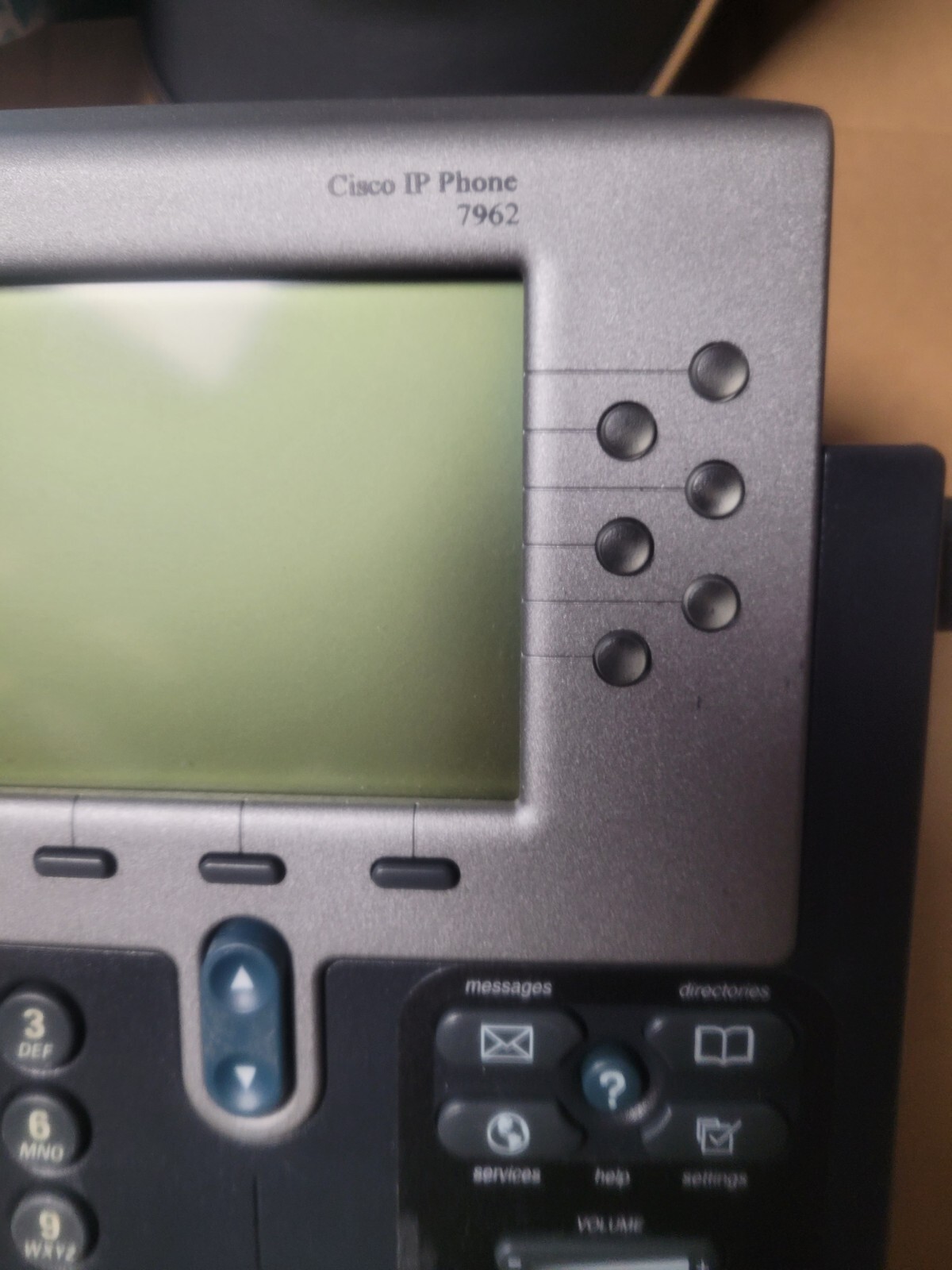 Cisco 7962G Unified IP Phone PoE – AC Power Supply Not Included