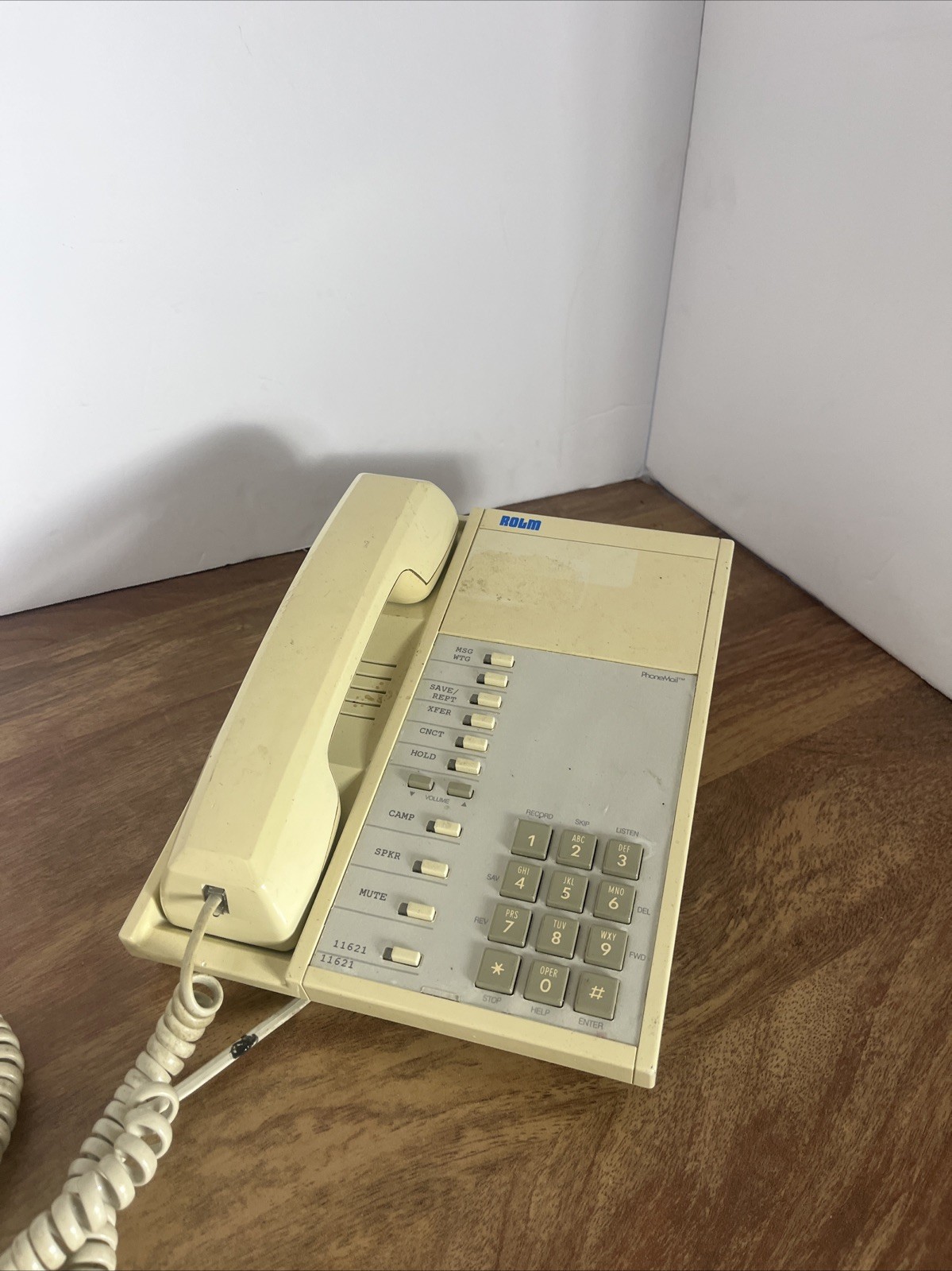 Rolm Gray Business Telephone Vintage Land Line