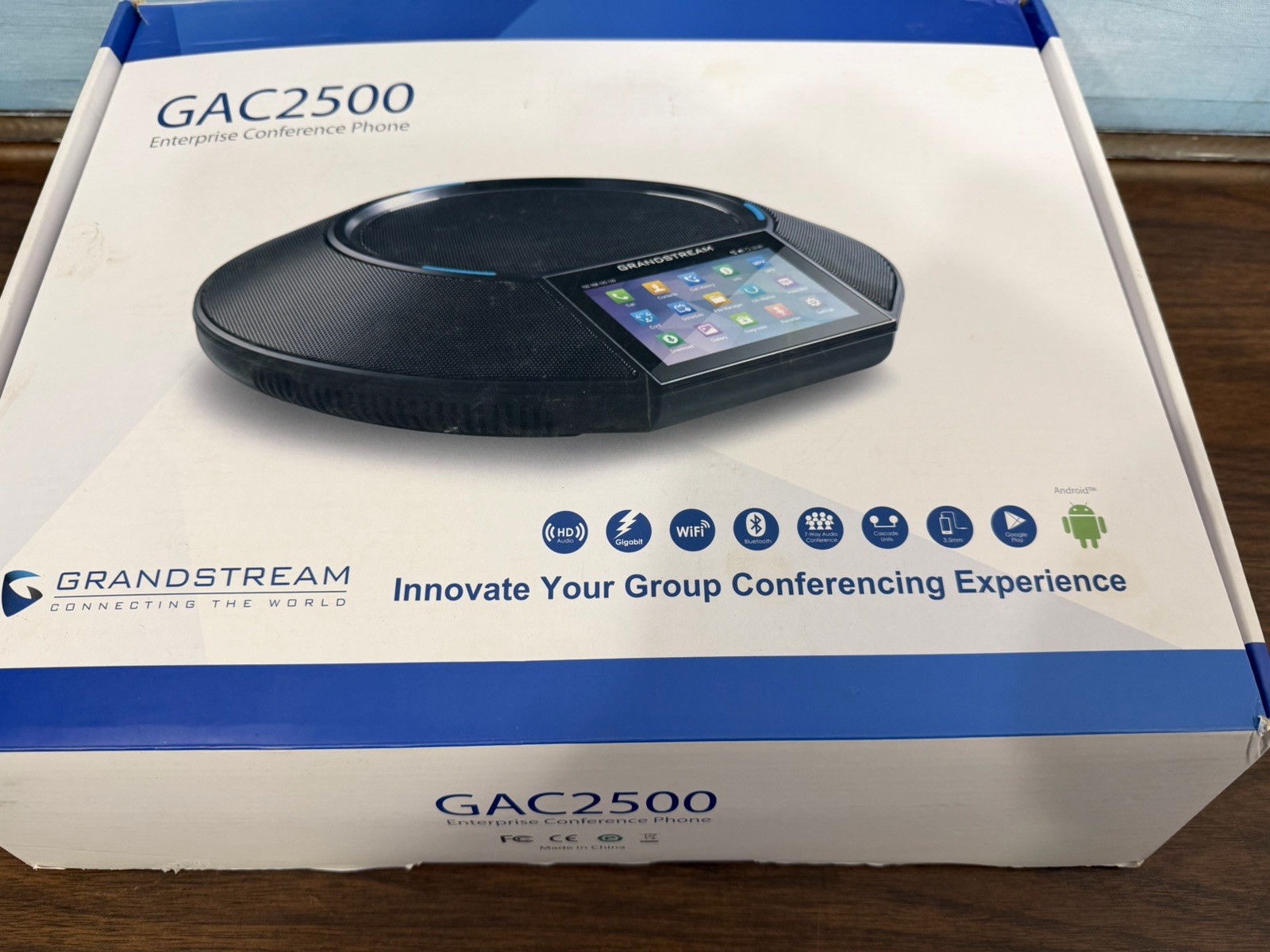 Grandstream GAC2500 Android Enterprise Conference Phone New