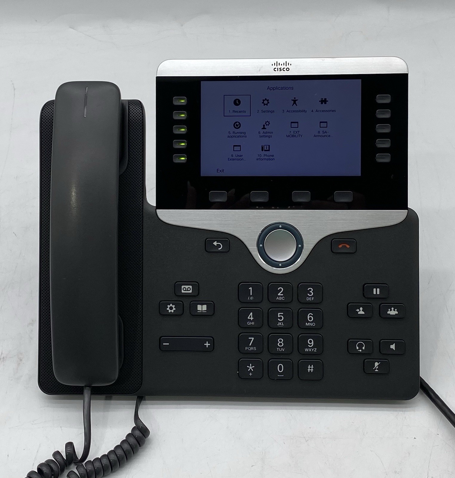 Lot Of (12) Cisco CP-8811 IP Phone W/Handsets & Stands