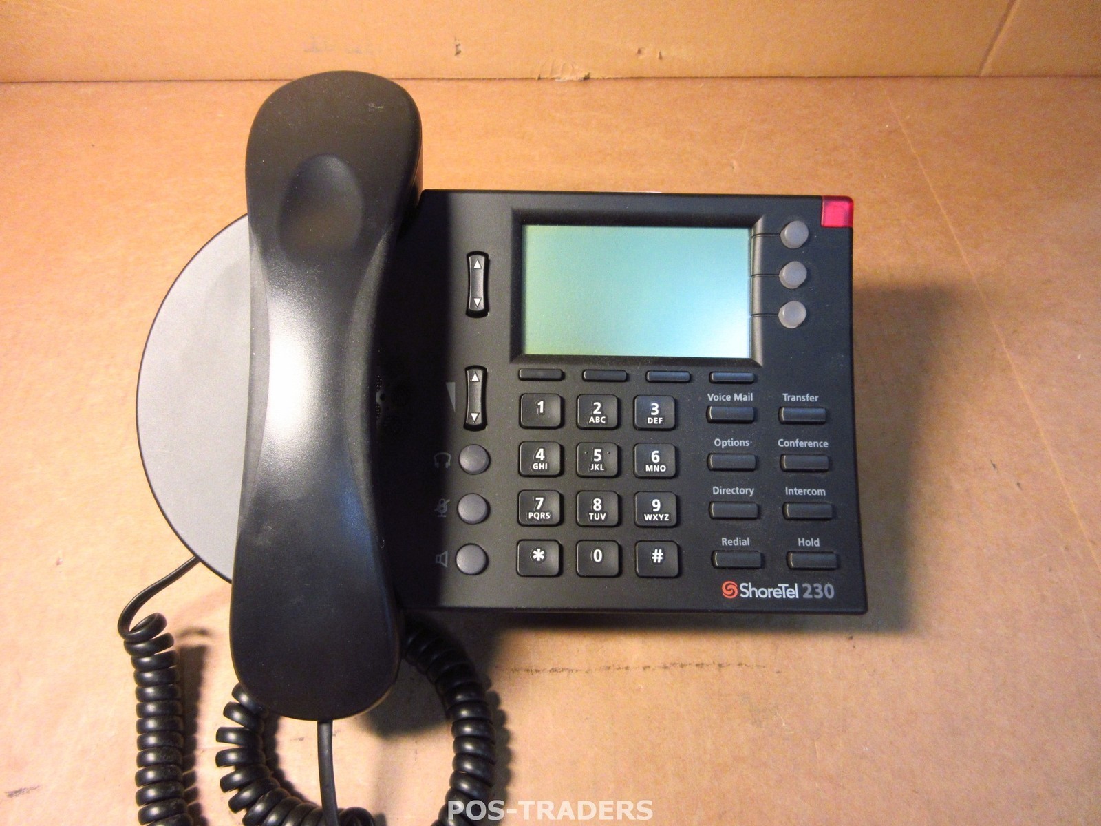 SHORETEL 230 IP 230 G VOIP Gigabit Telephone Phones Black INCL HANDSET