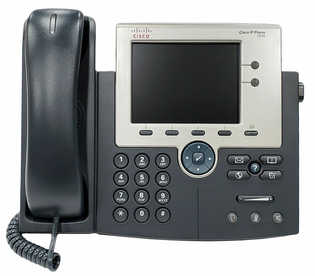 Cisco 7945G IP Phone (CP-7945G) Brand New, 1 Year Warranty