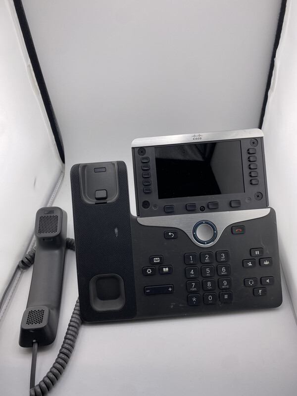 LOT OF 9 CISCO CP-8851 CP-8851-K9 MULTI-PLATFORM IP PHONES WITH CORDED PHONE