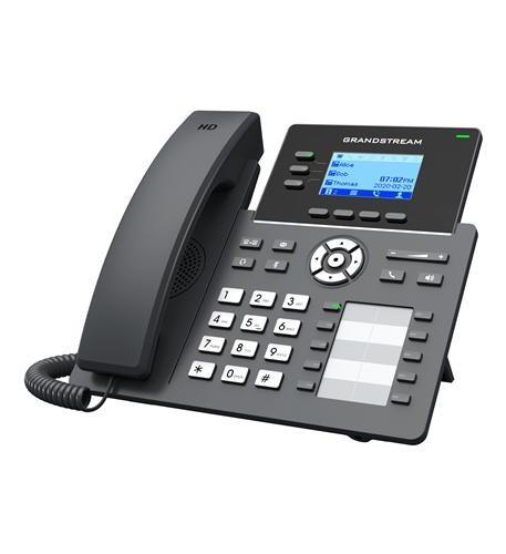 Grandstream GRP2604P 3-Line 6 SIP Office Phone + Dual Gigabit PoE