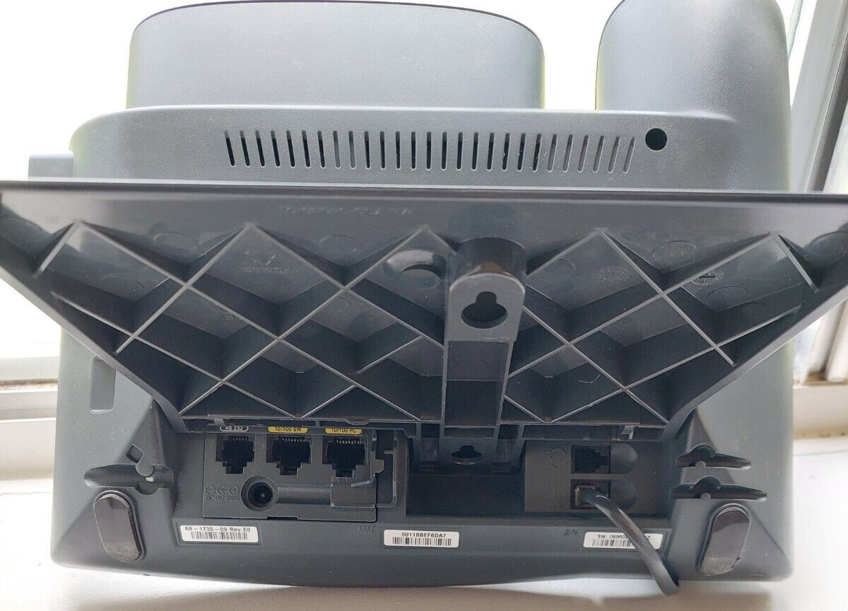 Cisco CP-7940G Unified VoIP IP Phone w/Speakerphone & Handset NO ADAPTER