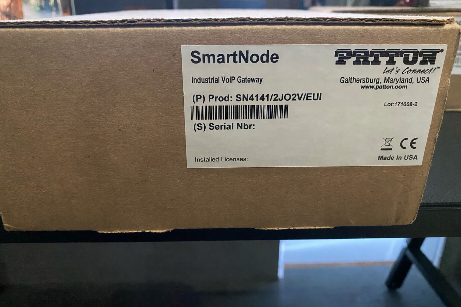 SN4141/2JO2V/EUI PATTON SMARTNODE 4141 ANALOG VOIP GATEWAY