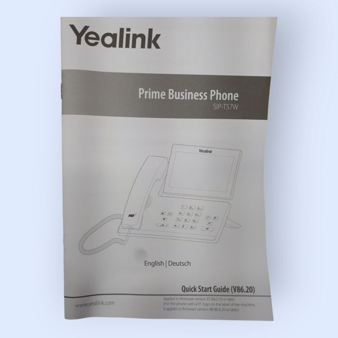Yealink SIP-T57W IP-Business-VoiP-Telefon Wlan Bluetooth neu OVP 45767
