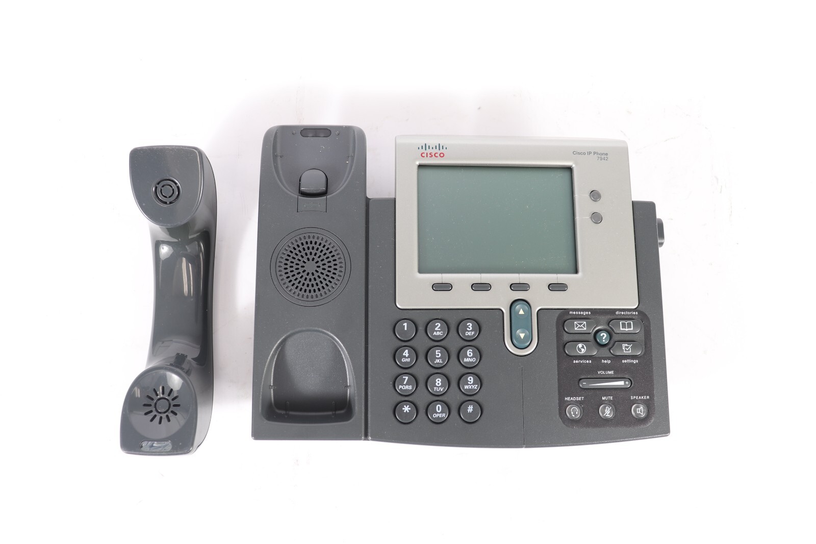 Lot of 5 NEW Cisco CP-7942G 7942G Unified IP VoIP Business Office Phone Handset