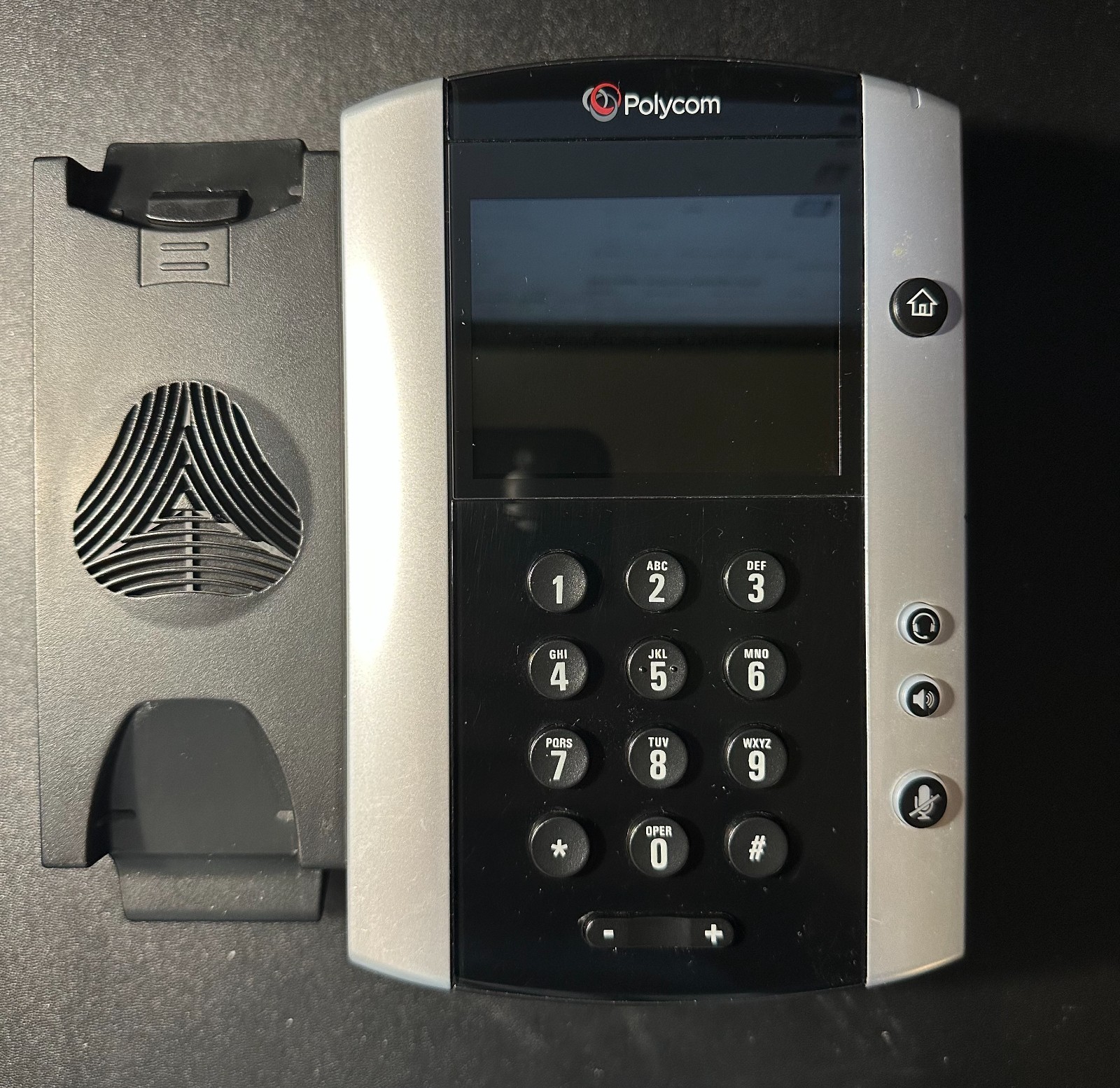 Polycom VVX 500 12-Line VoIP Touchscreen Desk Phone HD Voice Complete Tested