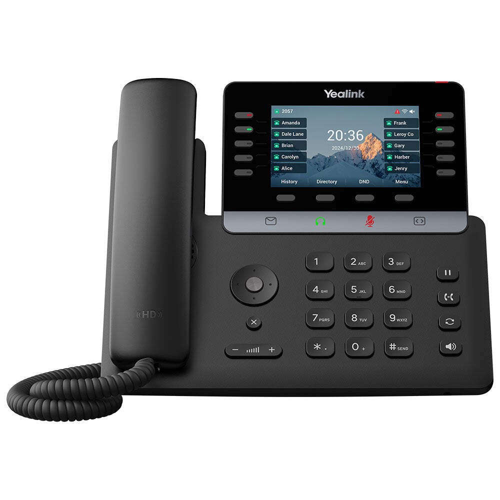 Yealink SIP-T74U IP Phone – 16-Line 4.3″ Color Display Gigabit Business VoIP Pho