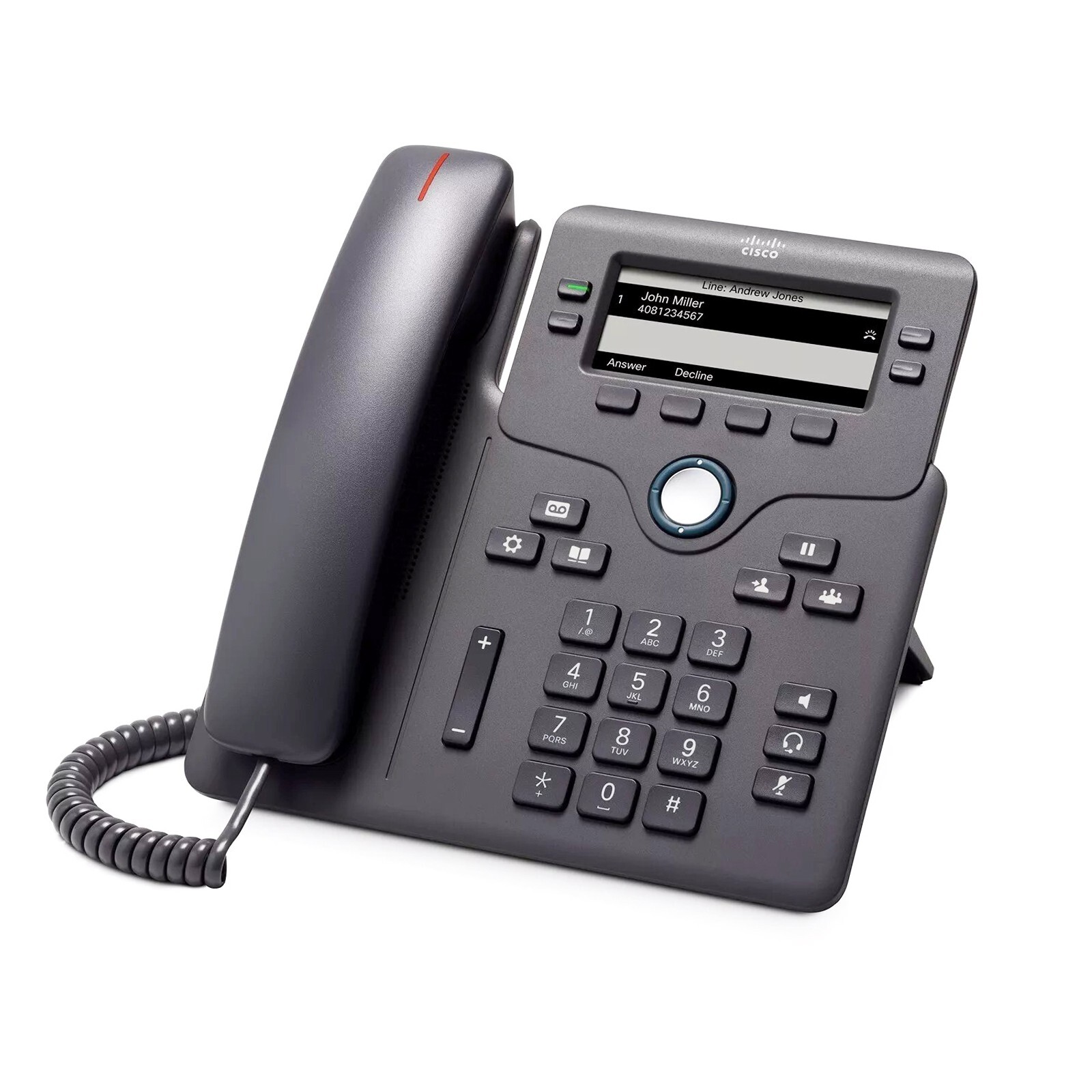 Cisco CP-6851-3PW-AU-K9, CP-6851-3PCC MultiPlatform IP Phone MPP Firmware 1Y-Wty