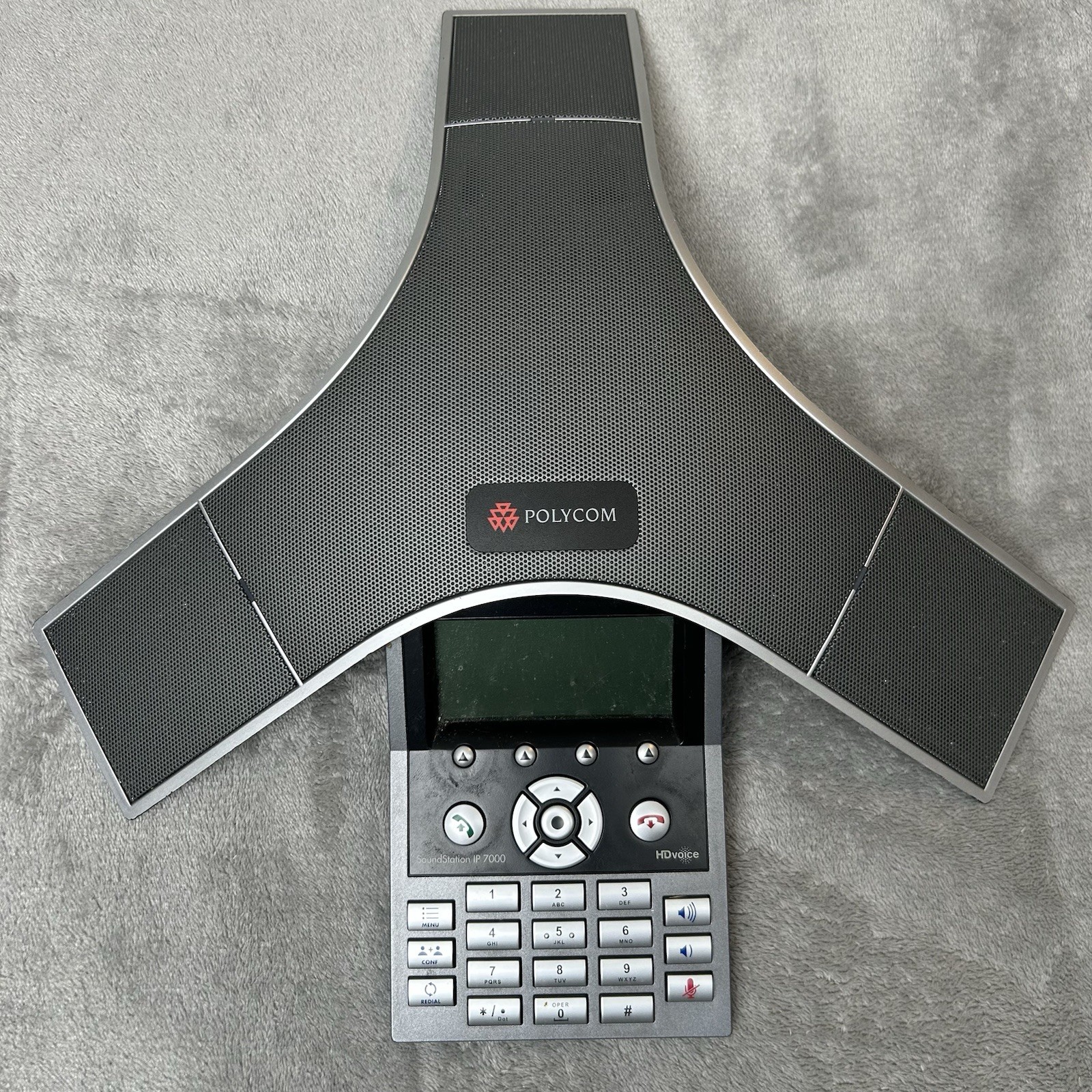 Polycom Soundstation IP 7000 PoE VoIP Conference Phone 2200-66800-025 PARTS ONLY
