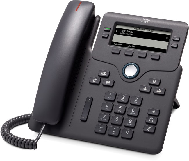 Cisco 6851 Phone For MPP TDCIS-CP-6851-3PCC-K9 Telecommunication Voice-over-ip