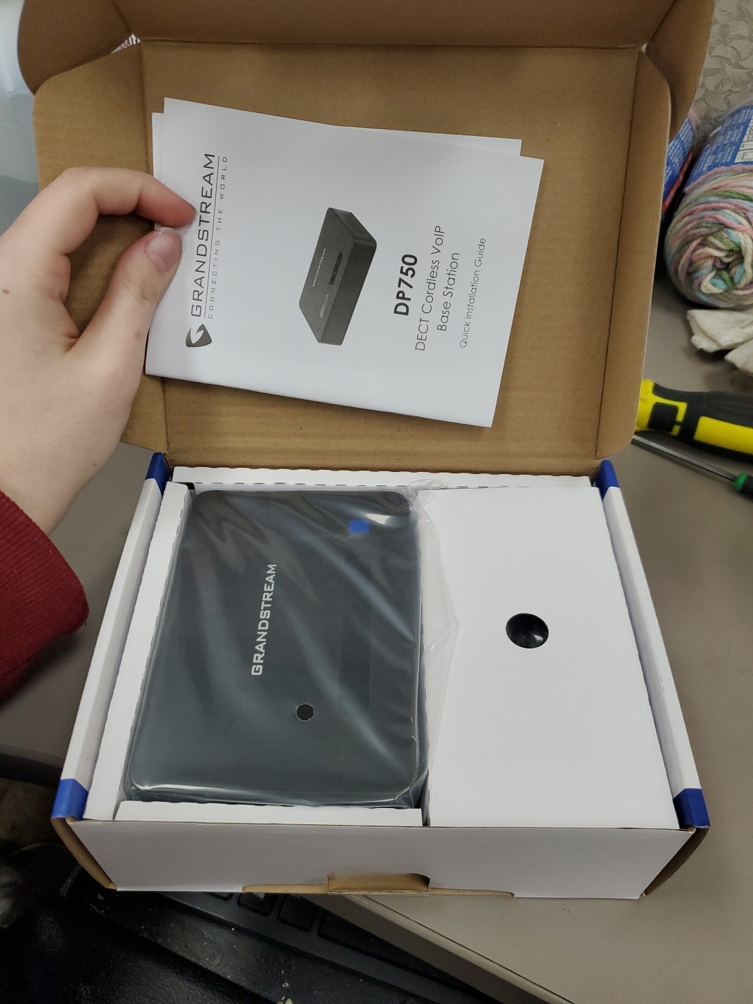 Grandstream DP750 DECT VoIP Base Station