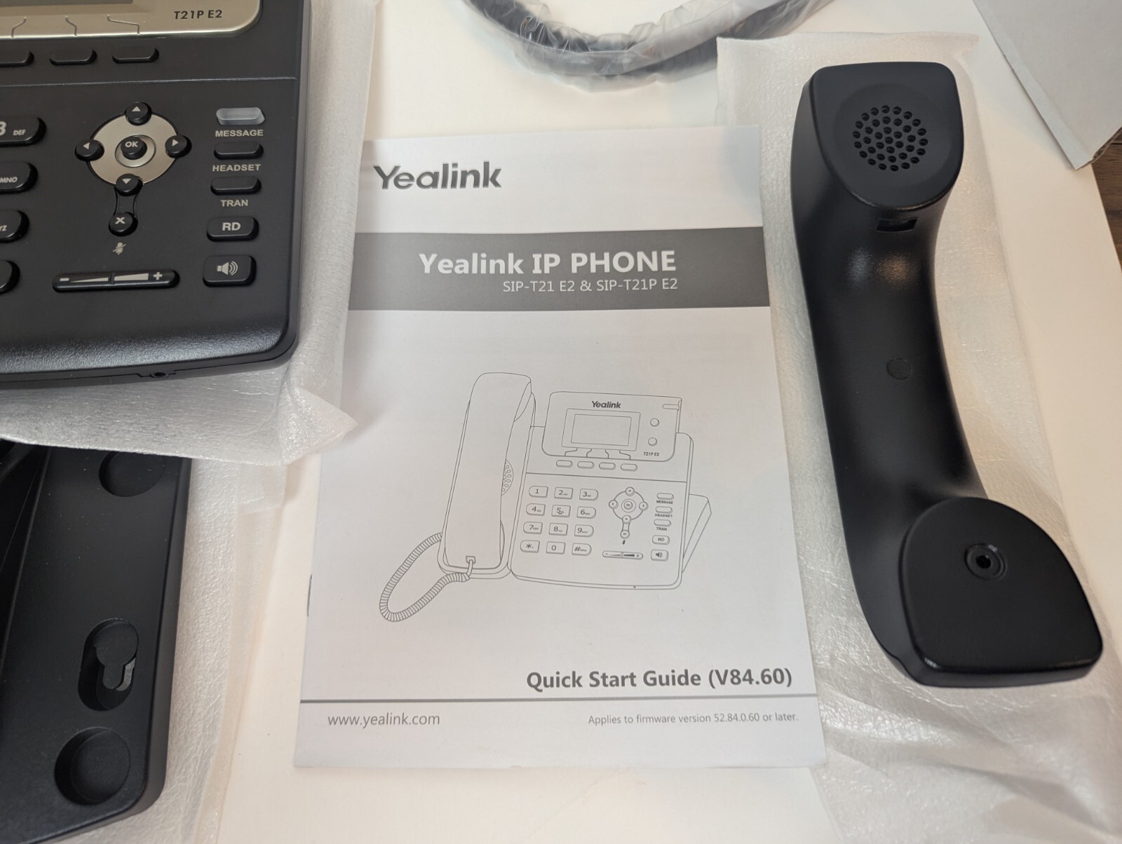 Yealink SIP-T21P E2 Dual-line Entry Level IP Phone Tested