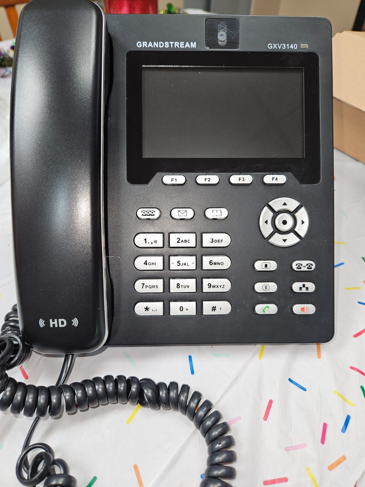 Grandstream GXV3140 Color Display Multimedia IP Phone