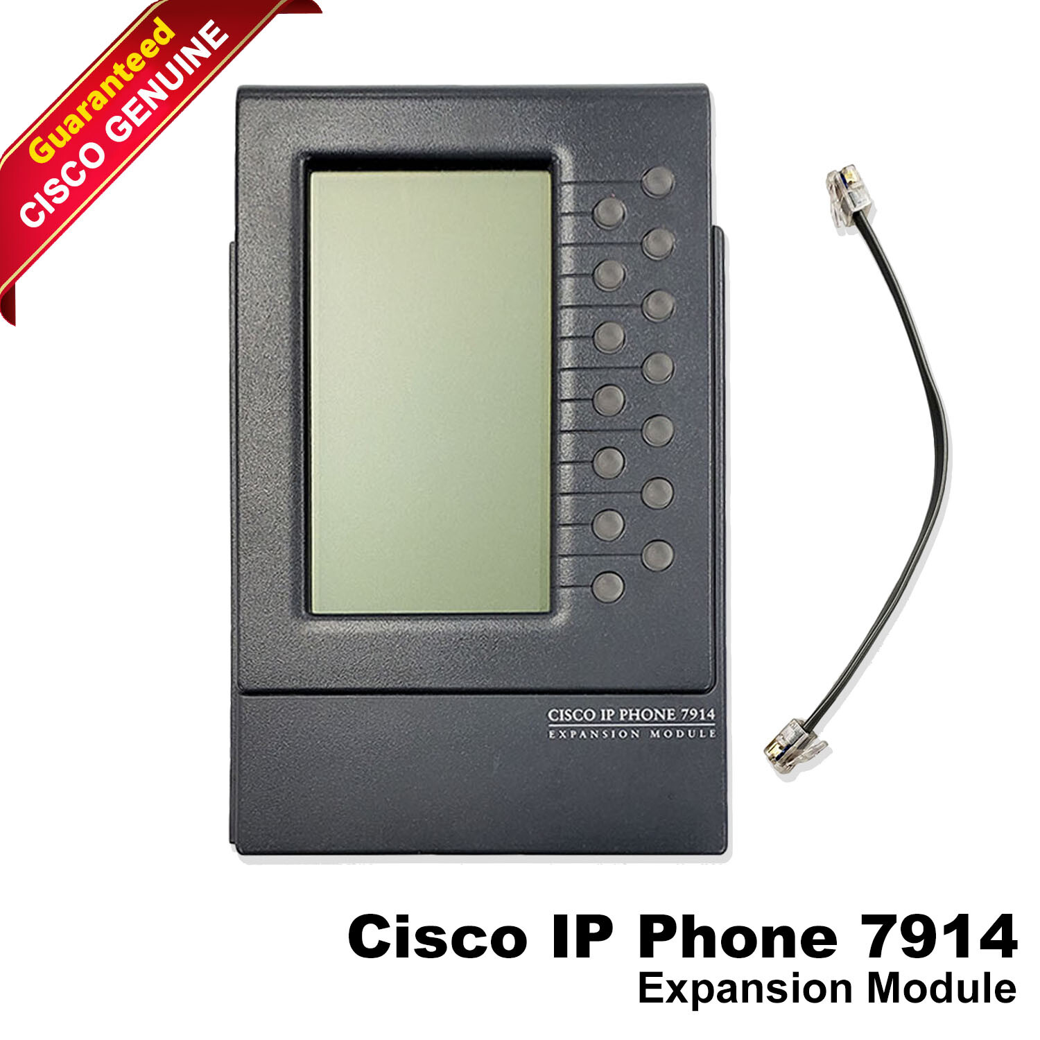Cisco IP Phone 7914 Expansion Module for 7900 Series – 14 Programmable Buttons